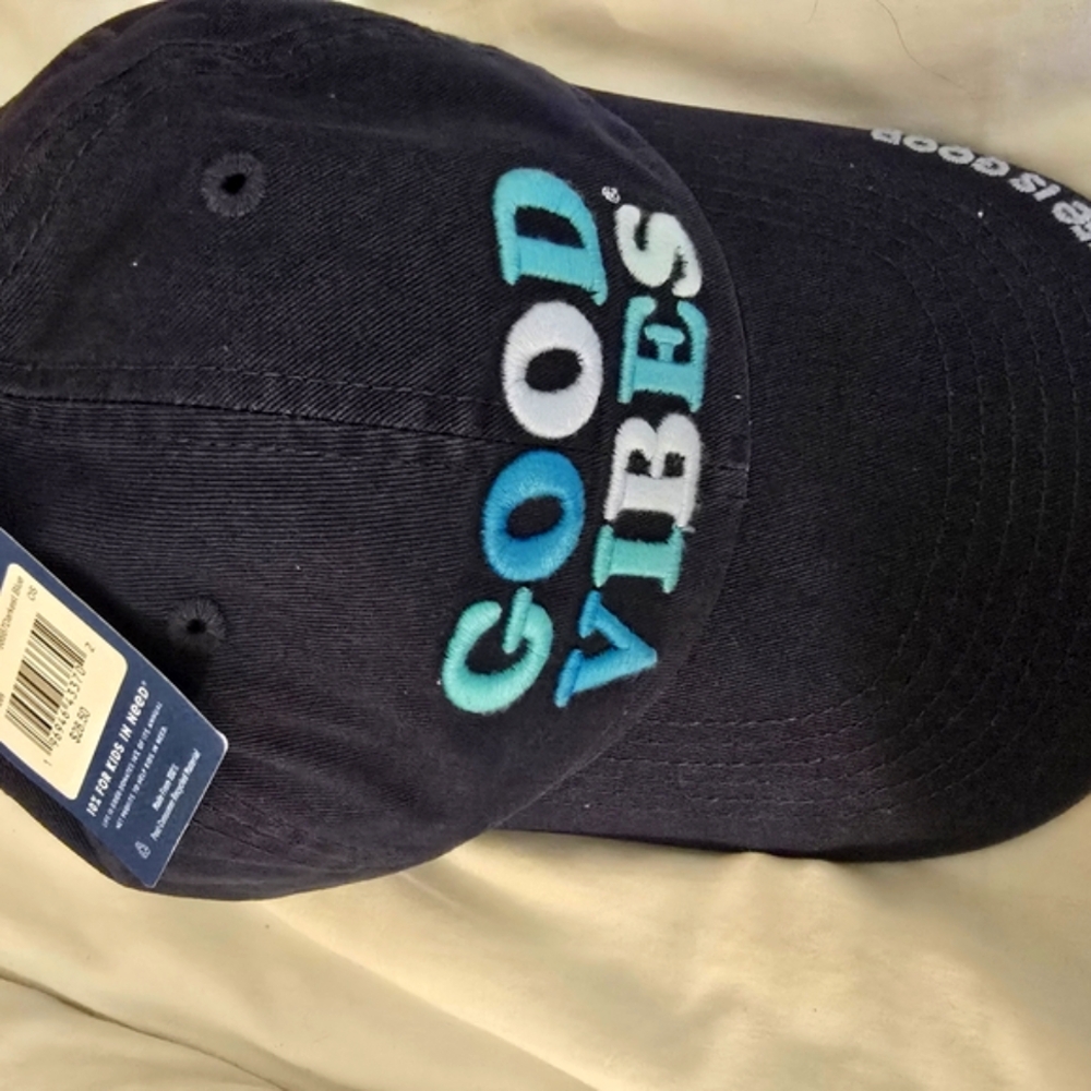 Good Vibes Black Cap